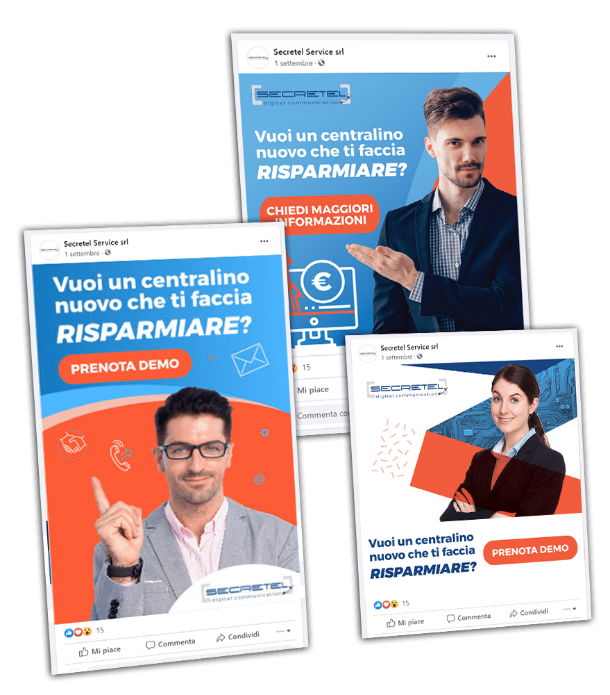 Campagne pubblicitarie e marketing automation per Secretel Service – Centralini virtuali