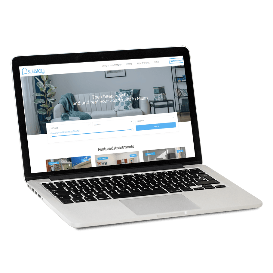 Campagne pubblicitarie e marketing automation per Suitstay – Piattaforma di affitti a medio termine