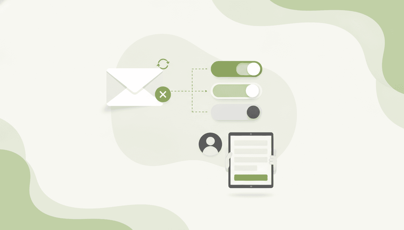 Gestione delle preferenze (Gestione disiscrizioni email)