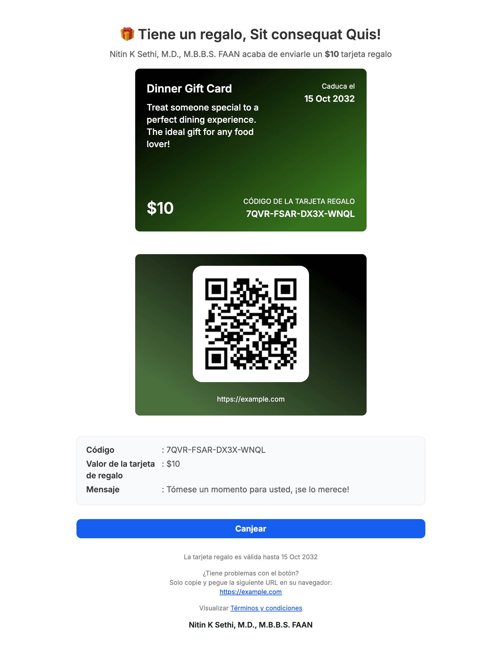 Novità: comunicazioni multilingua per le Gift Card