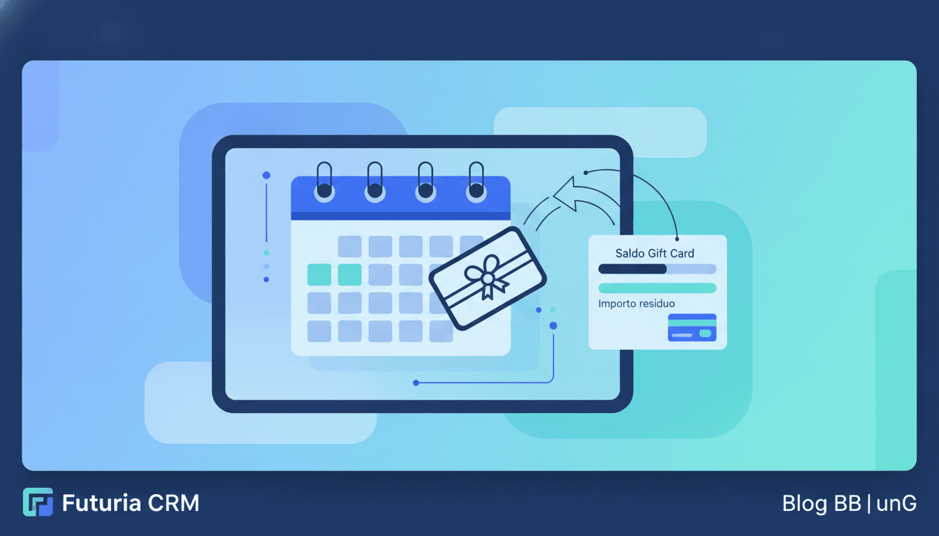 Gift Card: riscatta il saldo direttamente dai pagamenti del calendario