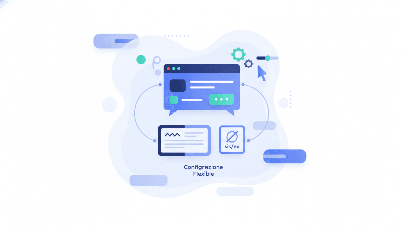 Widget Chat: nuove impostazioni flessibili per avvisi legali e consenso