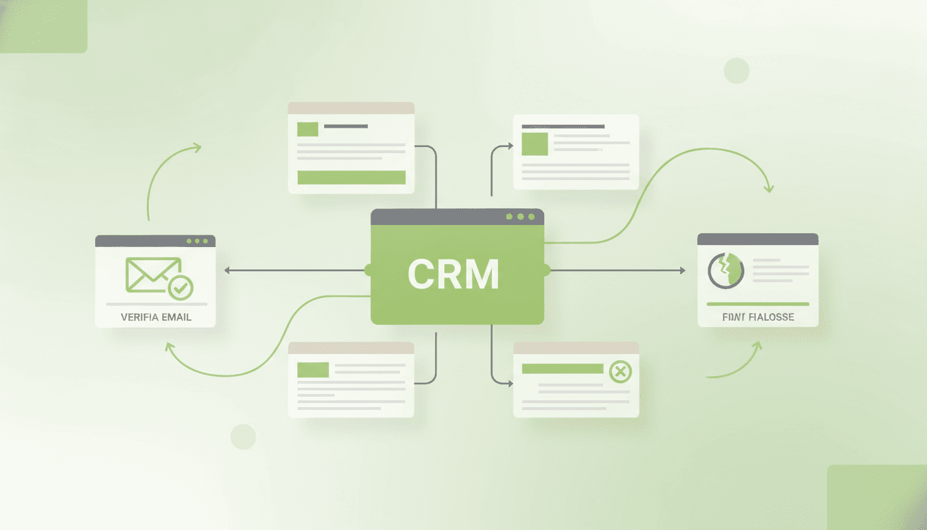Come usare l'azione di verifica email nei workflow di Futuria CRM