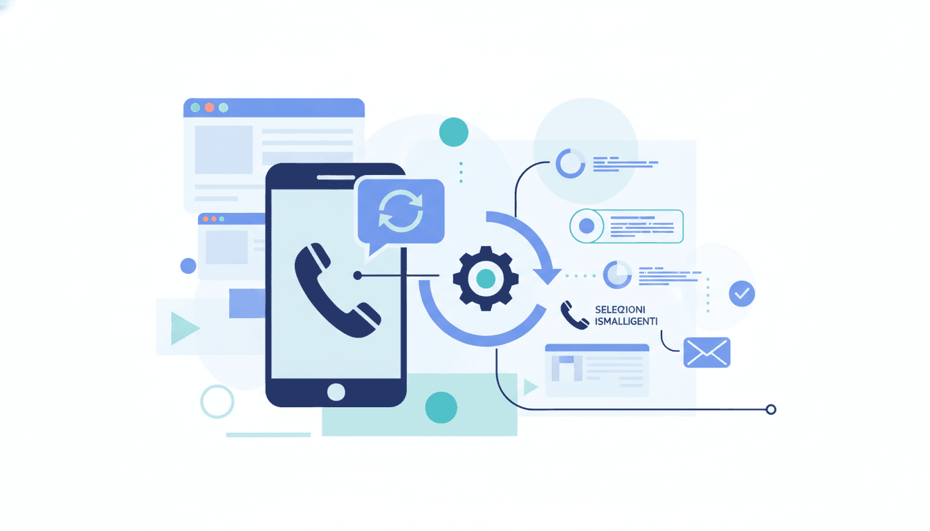 Richiamo automatico via SMS: selezione intelligente del numero per una maggiore efficacia