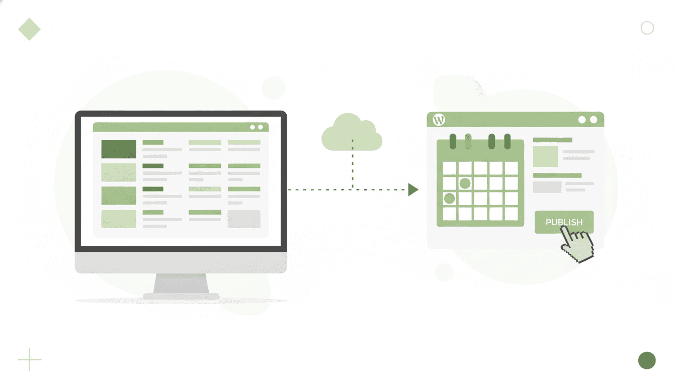 Come pubblicare un calendario di prenotazione su una pagina WordPress