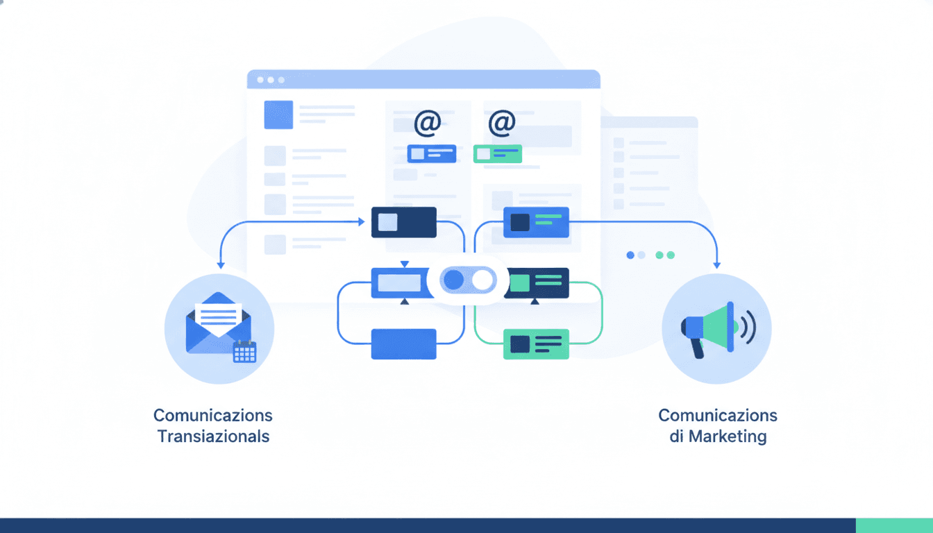 Workflow: scegli un dominio di invio email per ogni automazione