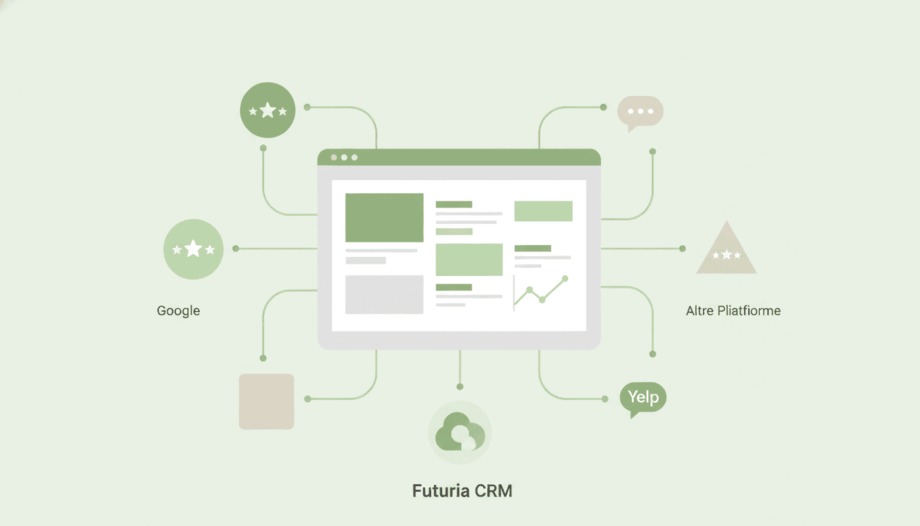Come integrare più piattaforme di recensioni in Futuria CRM