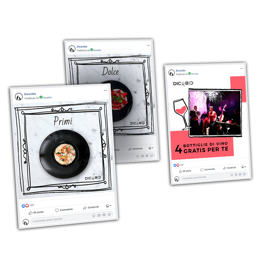 Campagne pubblicitarie e marketing automation per Dicocibo – Ristorante a Milano