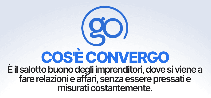 Posizionamento del brand di Convergo – Business Community